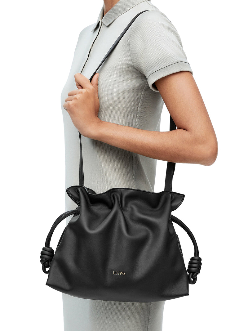 BORSA FLAMENCO CLUTCH MEDIA IN NAPPA DI VITELLO