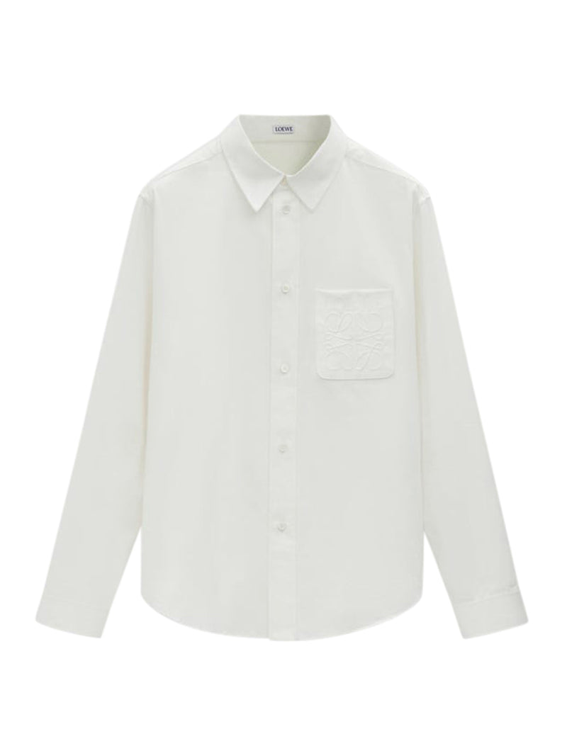 CAMICIA IN COTONE CON LOGO