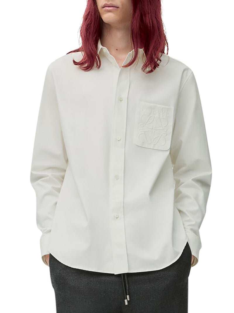 CAMICIA IN COTONE CON LOGO