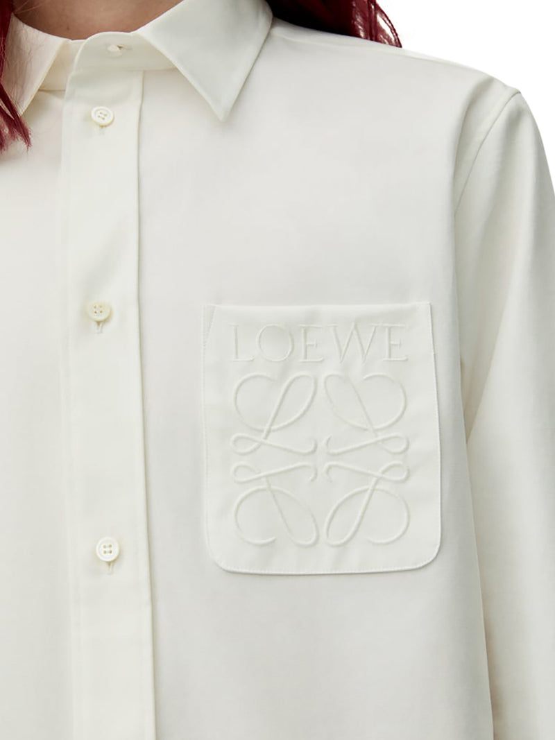 CAMICIA IN COTONE CON LOGO