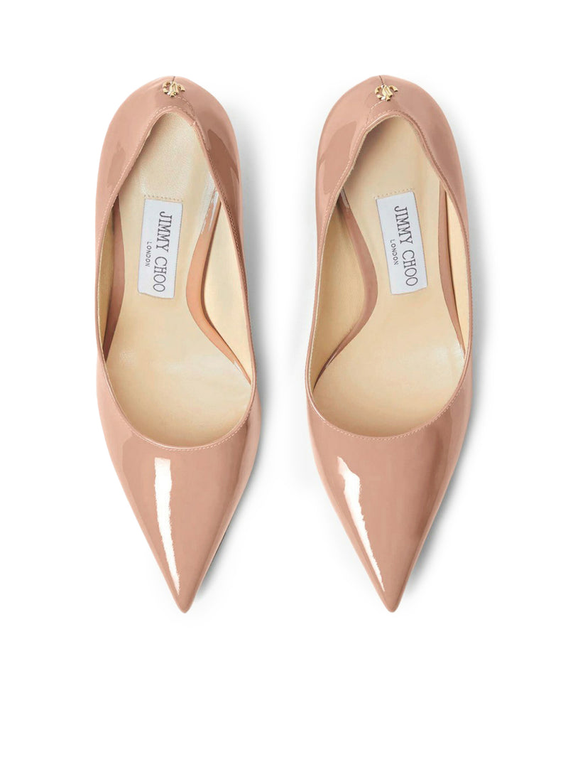 DECOLLETE` IN VERNICE CON LOGO JC