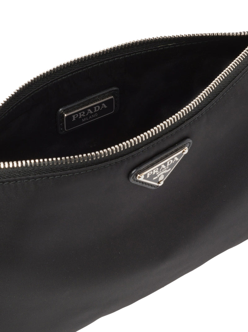 POUCH IN RE-NYLON E SAFFIANO