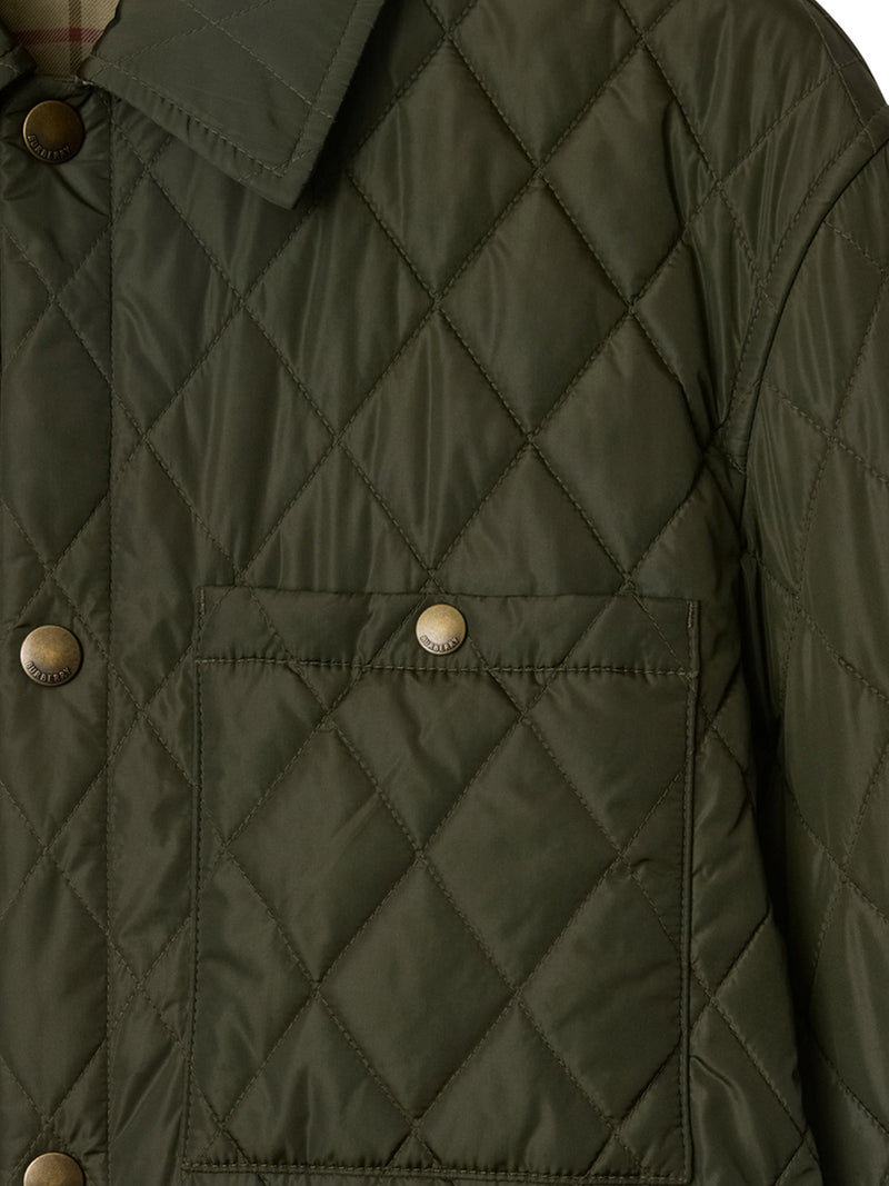 SOVRACAMICIA IN NYLON TRAPUNTATA