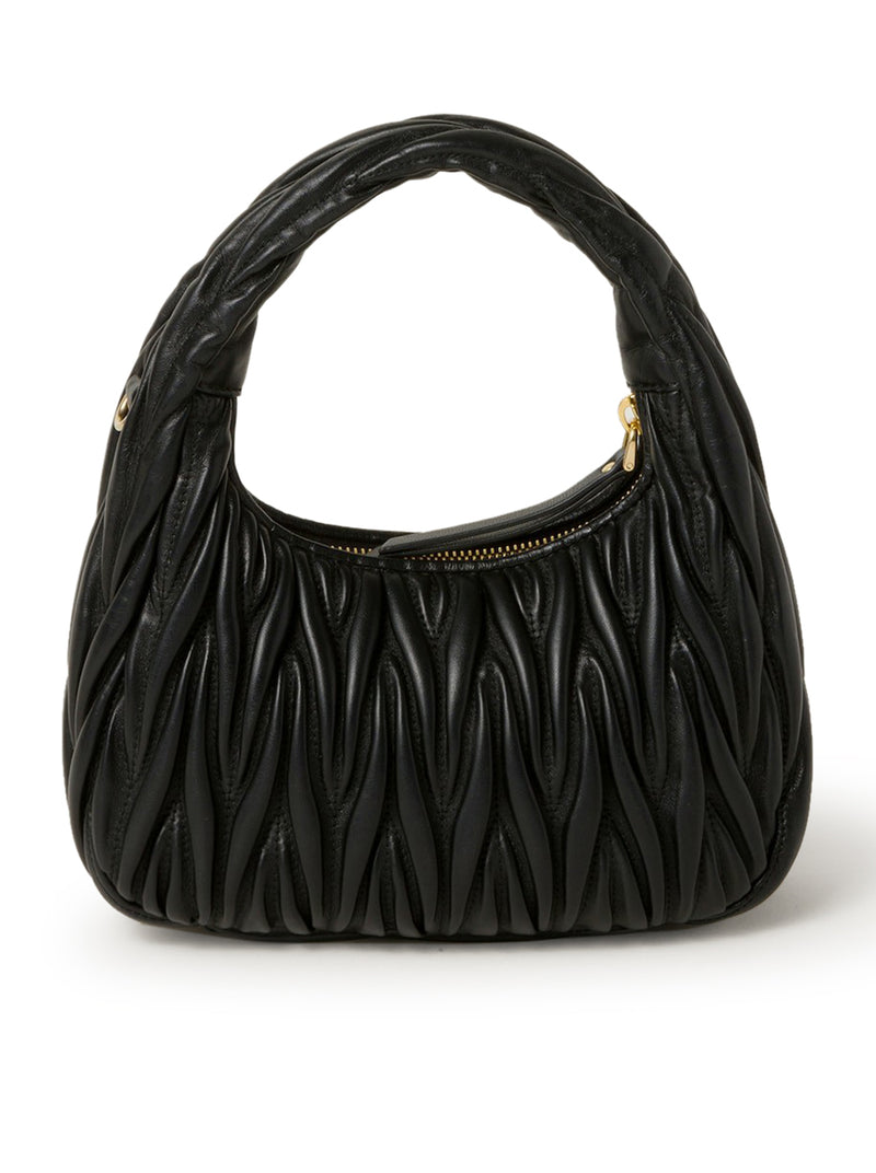 WANDER HOBO BAG IN NAPPA MATELASSE