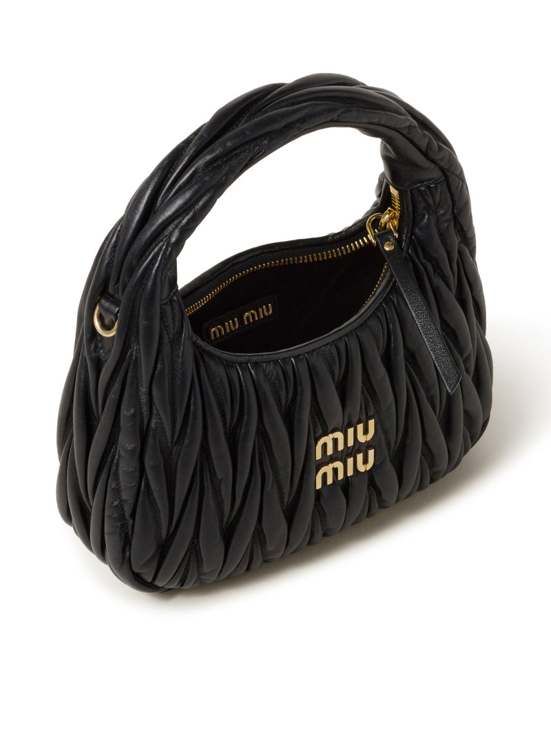 WANDER HOBO BAG IN NAPPA MATELASSE