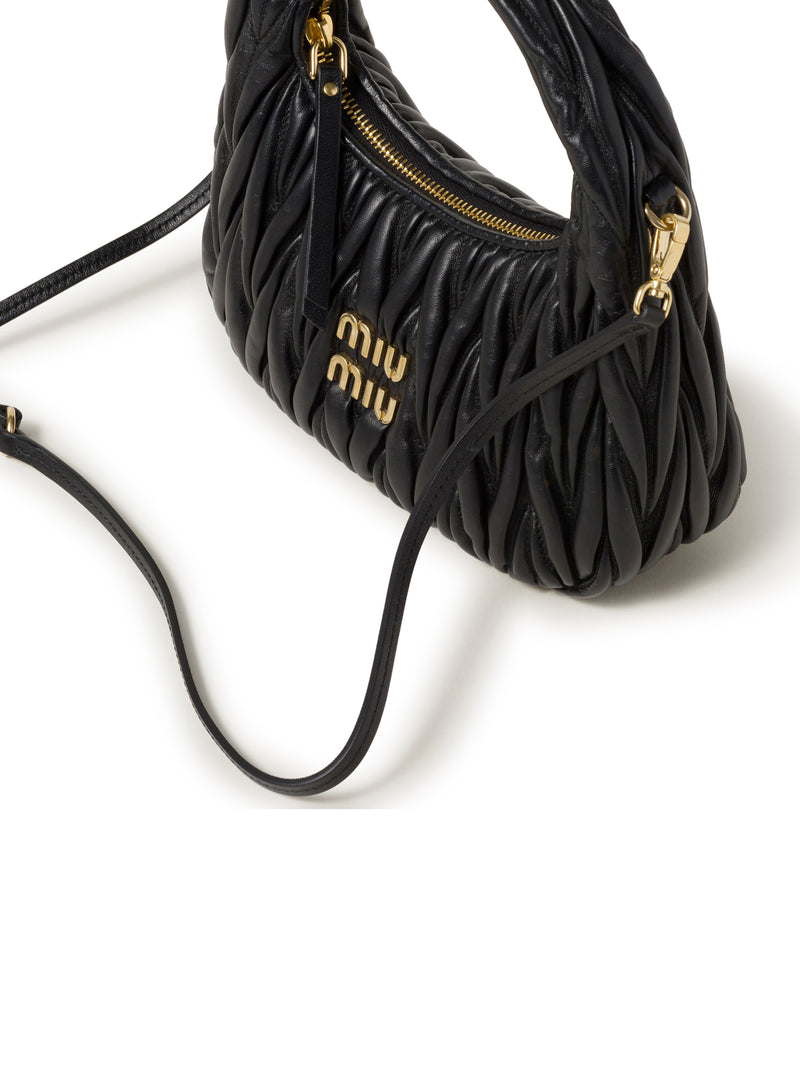 WANDER HOBO BAG IN NAPPA MATELASSE