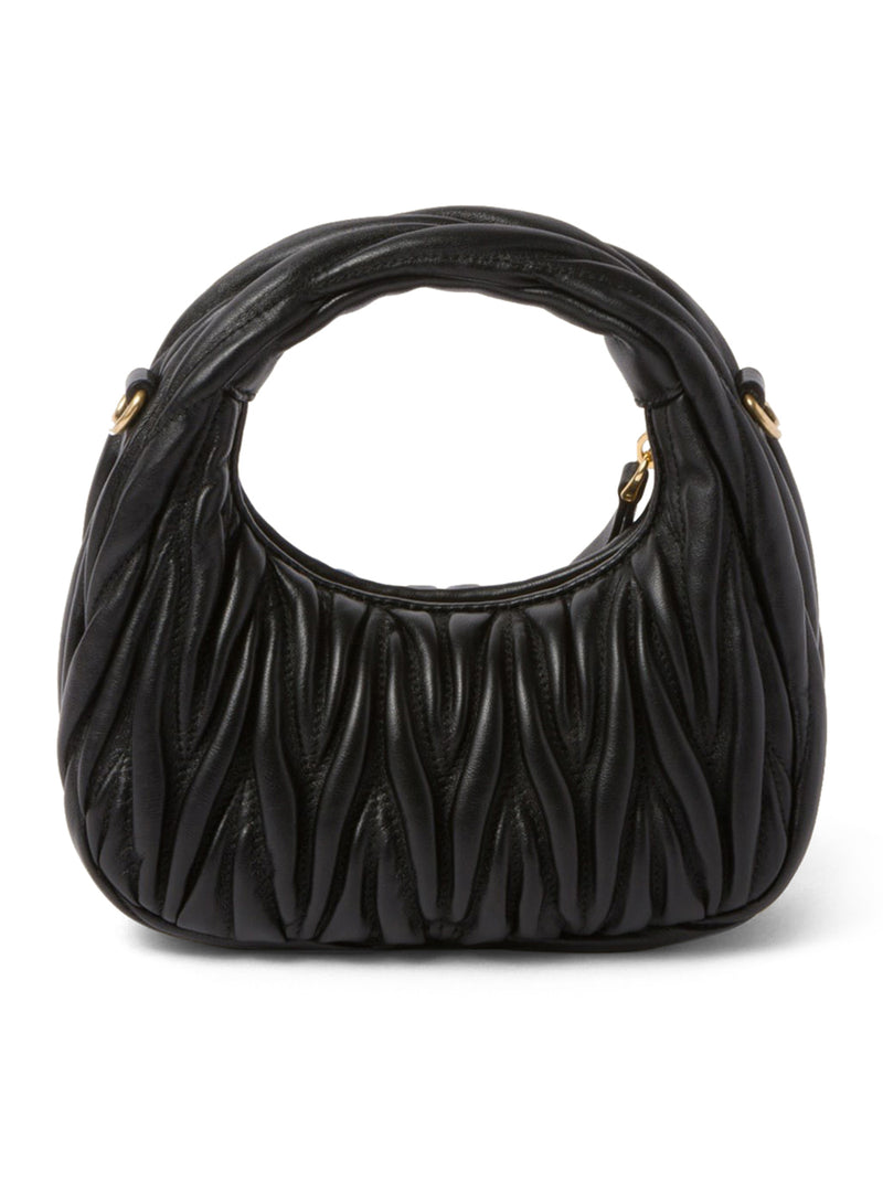 MINI BORSA HOBO WANDER IN NAPPA MATELASSÈ