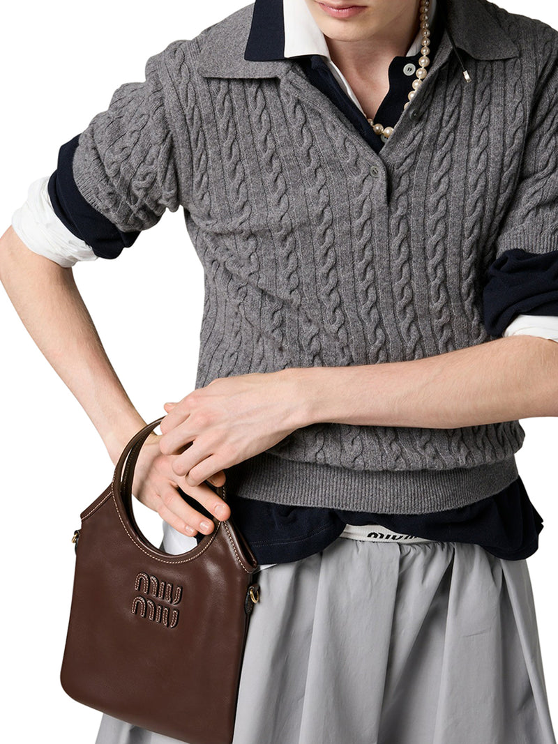 BORSA A MANO IVY IN PELLE