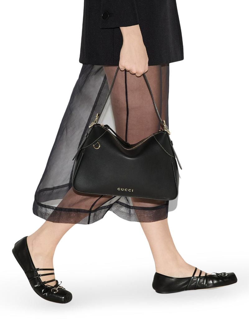 BORSA A SPALLA GG EMBLEM MISURA GRANDE