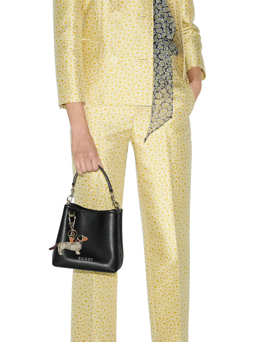 MINI BORSA A SECCHIELLO GG EMBLEM - Image 3