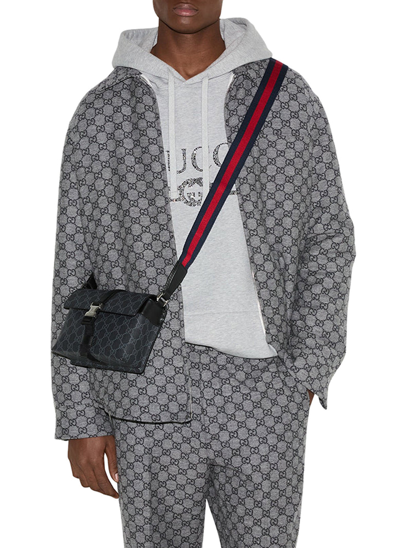 MINI BORSA GG IN TESSUTO SUPREME