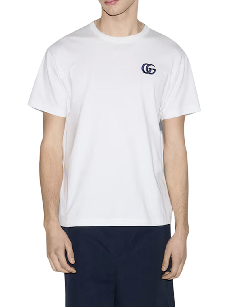 T-SHIRT IN JERSEY DI COTONE LAVATO