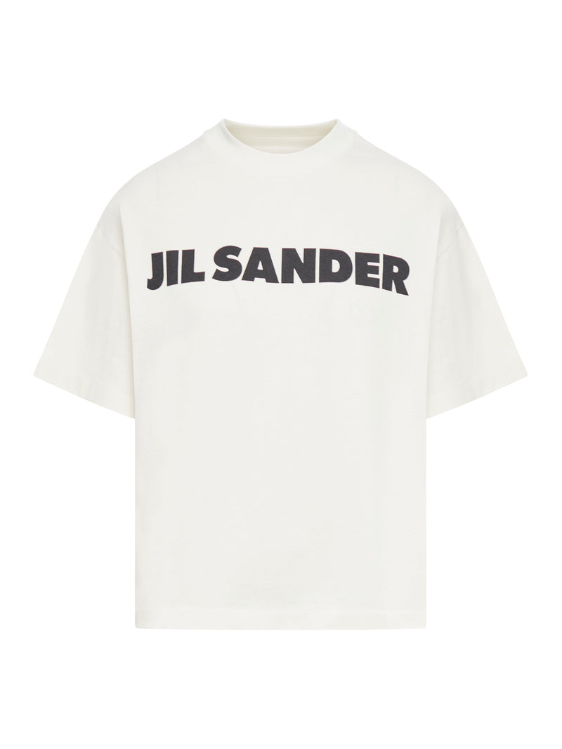 T-SHIRT IN COTONE CON LOGO A CONTRASTO