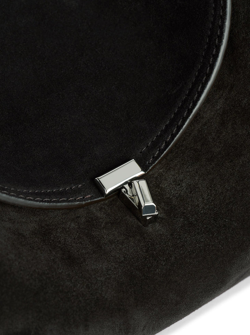 BORSA A MANO T-LOCK IN SUEDE