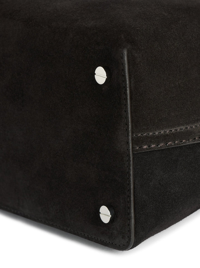 BORSA A MANO T-LOCK IN SUEDE