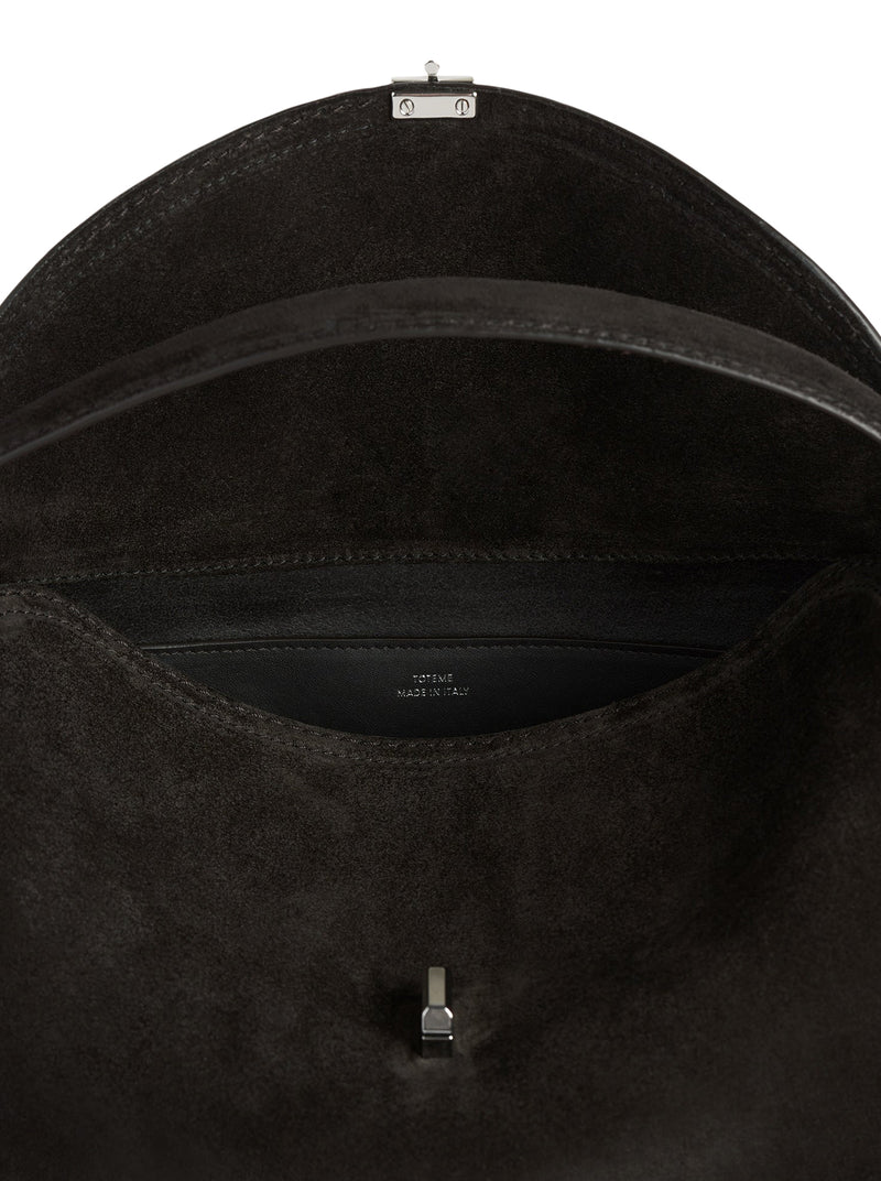 BORSA A MANO T-LOCK IN SUEDE