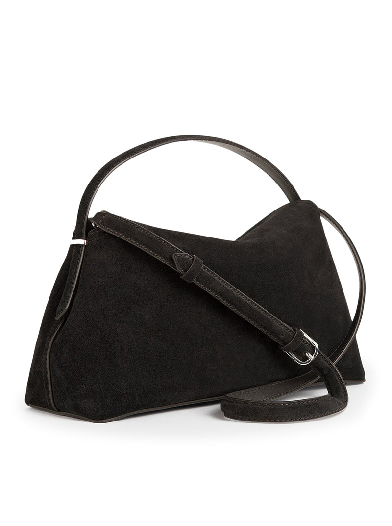 BORSA A MANO T-LOCK IN SUEDE