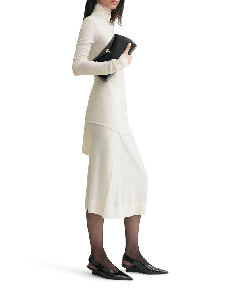 BORSA T-LOCK IN PELLE DI VITELLO LISCIA