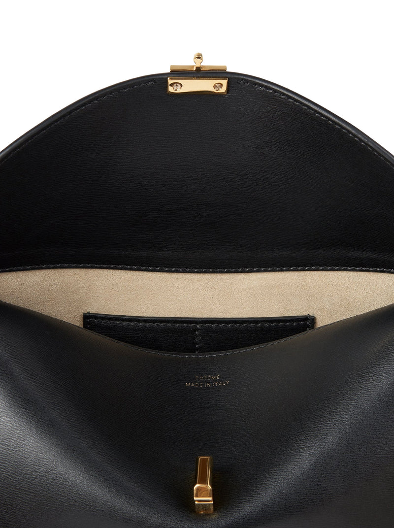 BORSA T-LOCK IN PELLE DI VITELLO LISCIA