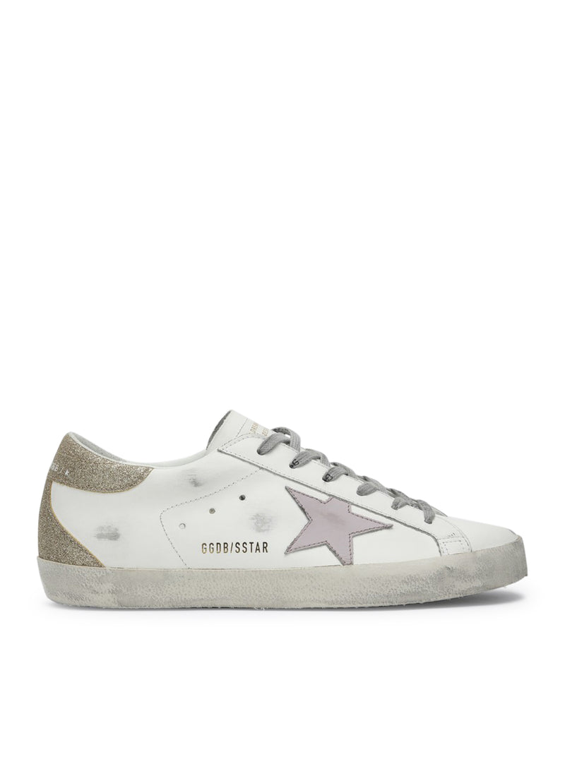 SNEAKERS SUPERSTAR IN NAPPA E GLITTER