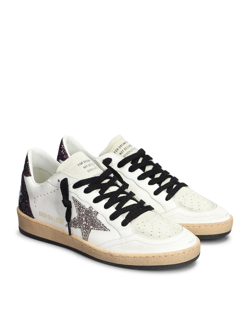 SNEAKERS BALL-STAR IN PELLE E GLITTER