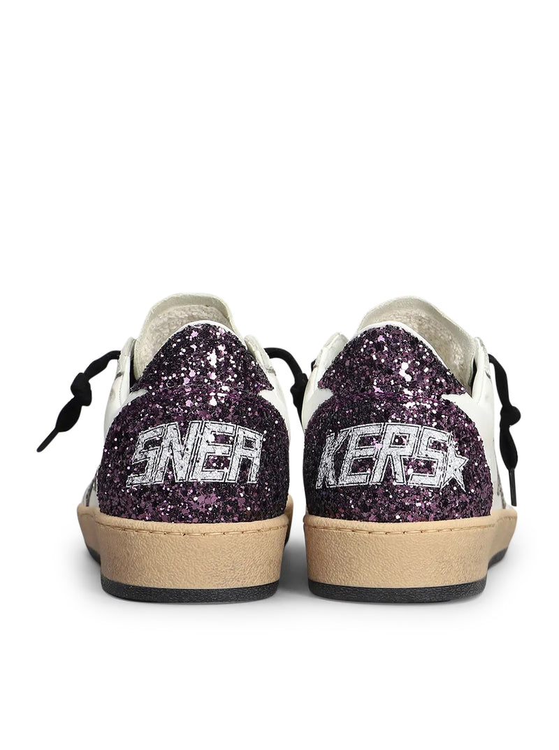 SNEAKERS BALL-STAR IN PELLE E GLITTER