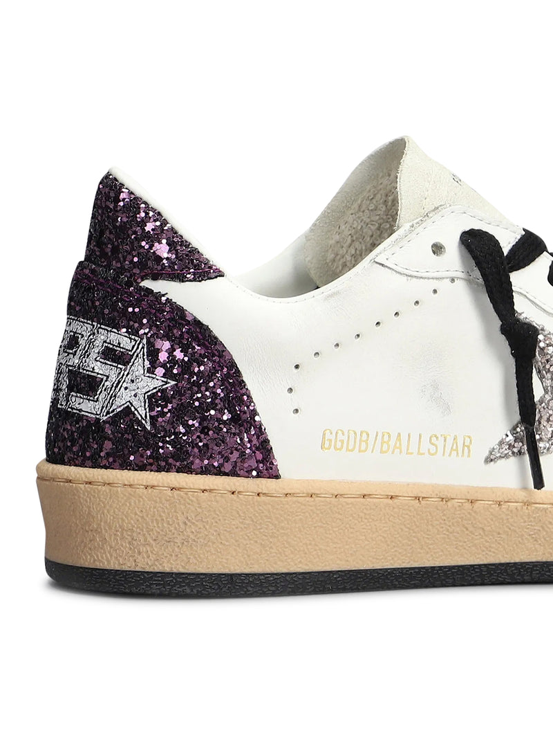 SNEAKERS BALL-STAR IN PELLE E GLITTER