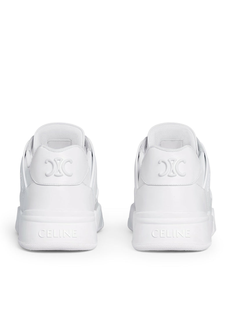 SNEAKER BASSA TRAINER CT-09 CELINE IN PELLE DI VITELLO E RETE