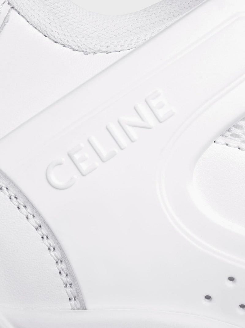 SNEAKER BASSA TRAINER CT-09 CELINE IN PELLE DI VITELLO E RETE