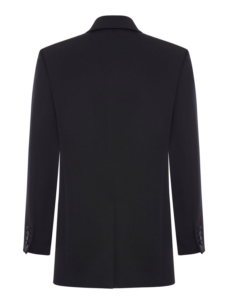 GIACCA DA SMOKING DOPPIOPETTO IN LANA