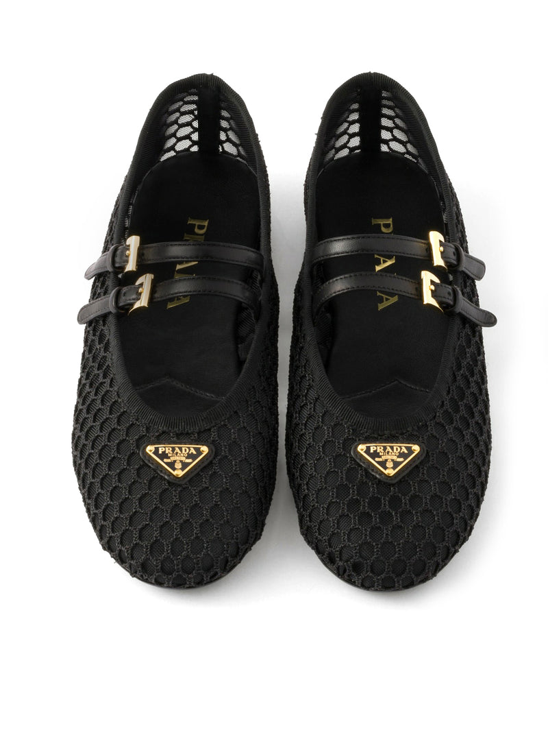 BALLERINE IN TESSUTO A RETE