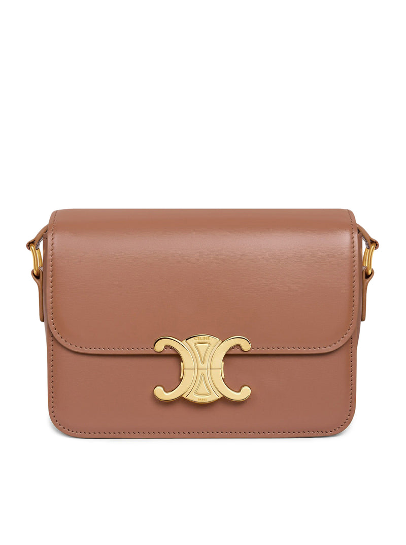 BORSA TEEN TRIOMPHE IN PELLE DI VITELLO LUCIDA