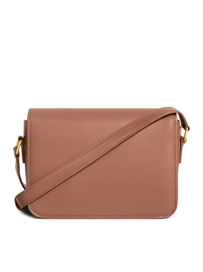 BORSA TEEN TRIOMPHE IN PELLE DI VITELLO LUCIDA