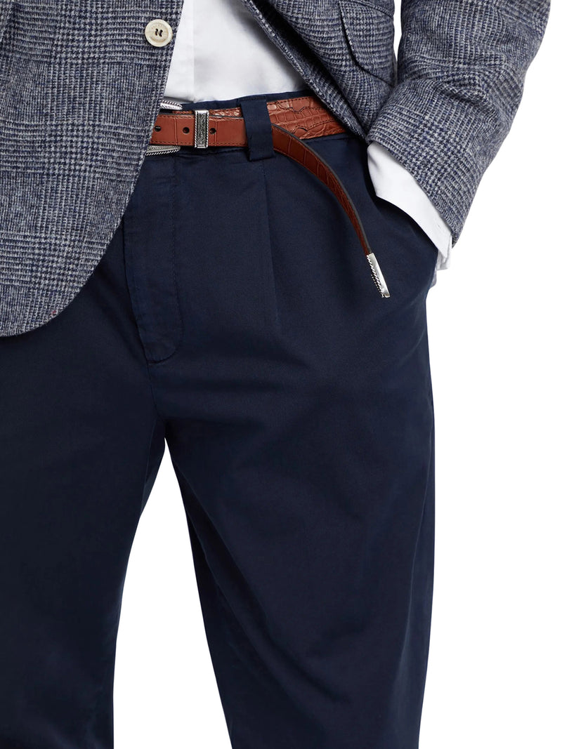 PANTALONI CHINO IN MISTO COTONE