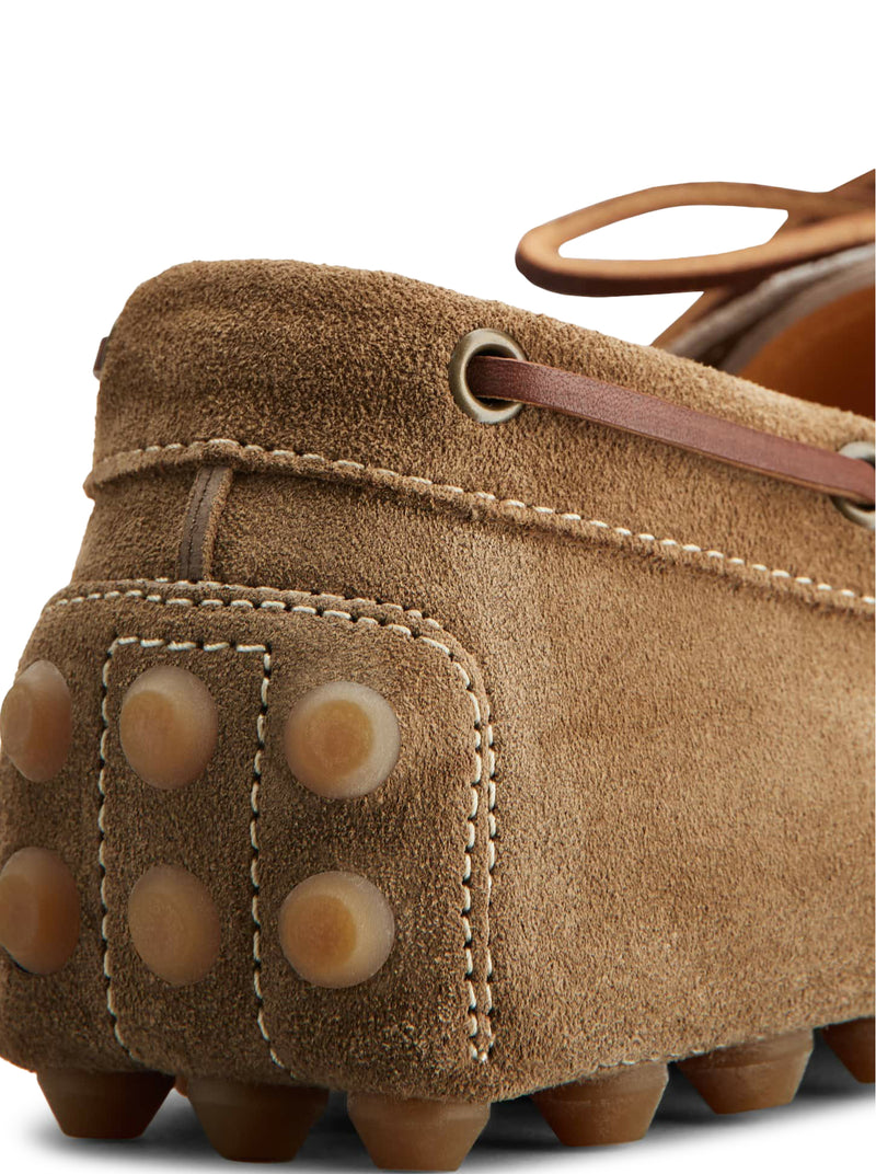 GOMMINO BUBBLE DA BARCA IN PELLE SCAMOSCIATA