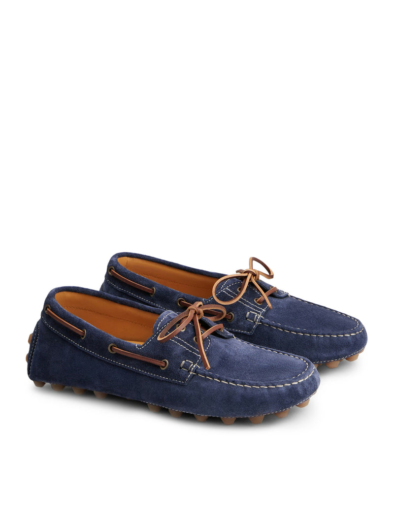 GOMMINO BUBBLE DA BARCA IN PELLE SCAMOSCIATA