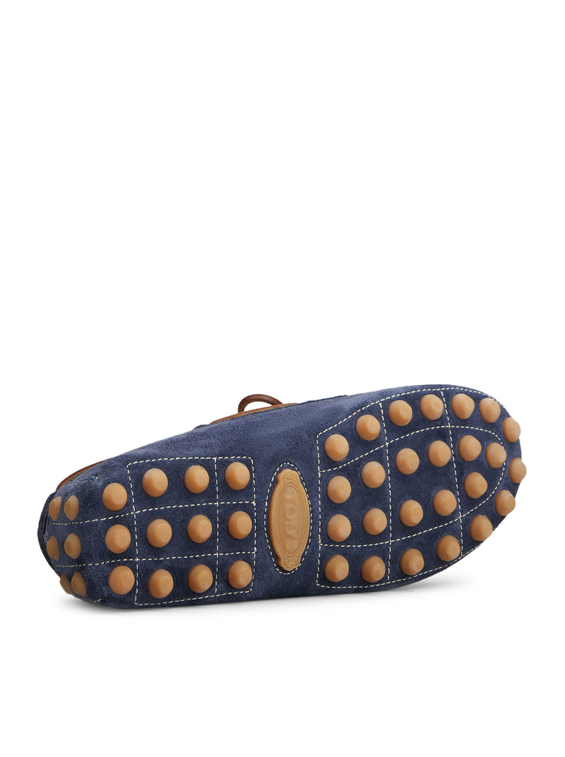 GOMMINO BUBBLE DA BARCA IN PELLE SCAMOSCIATA