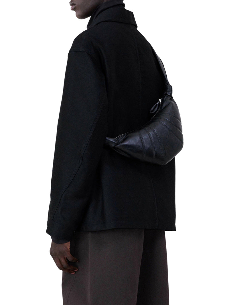 SMALL CROISSANT BAG IN NAPPA