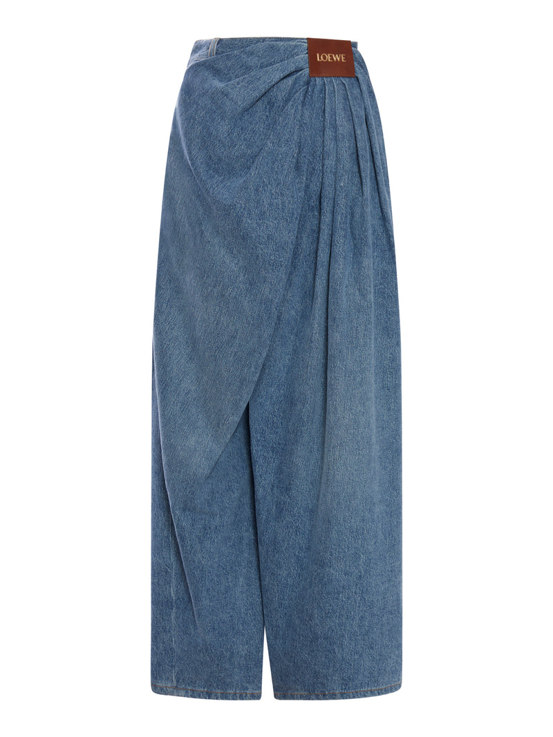 JEANS DRAPPEGGIATI