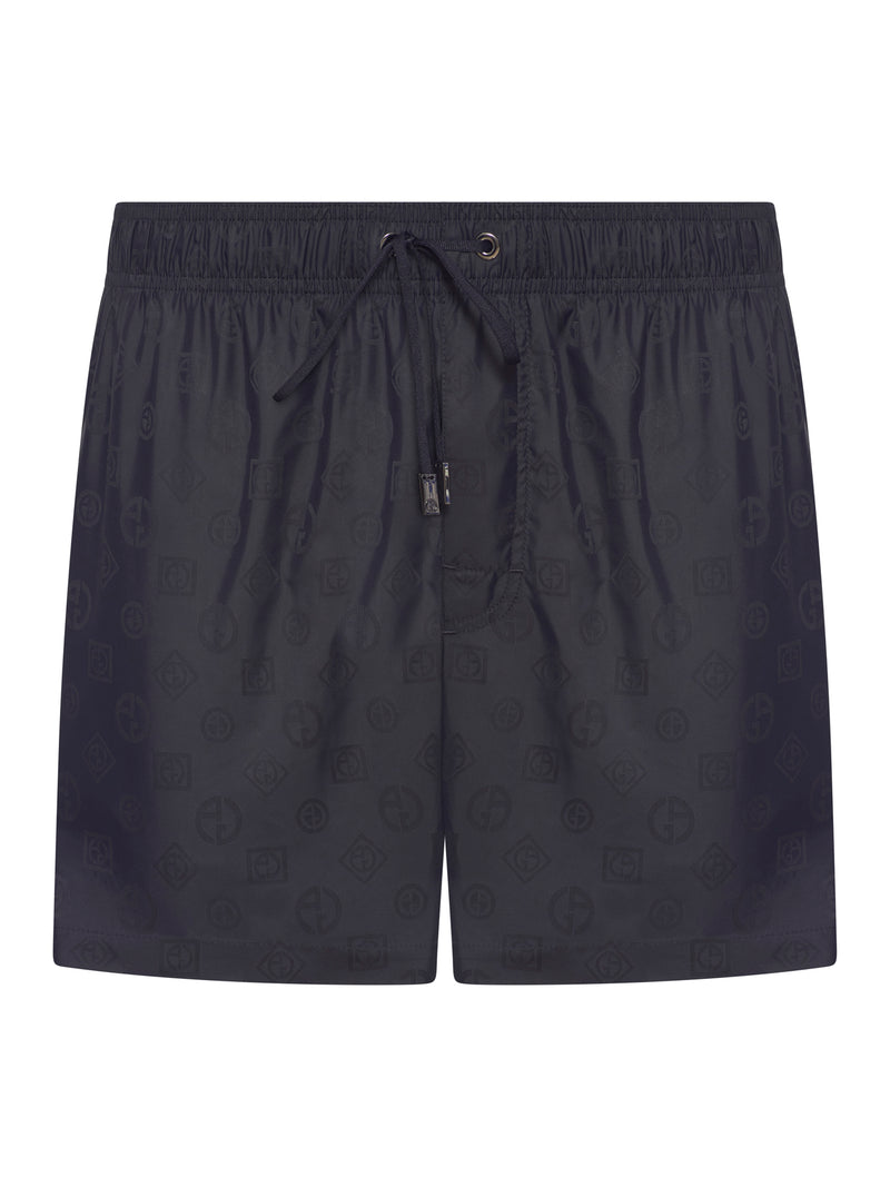 COSTUME DA BAGNO CON LOGO ALLOVER