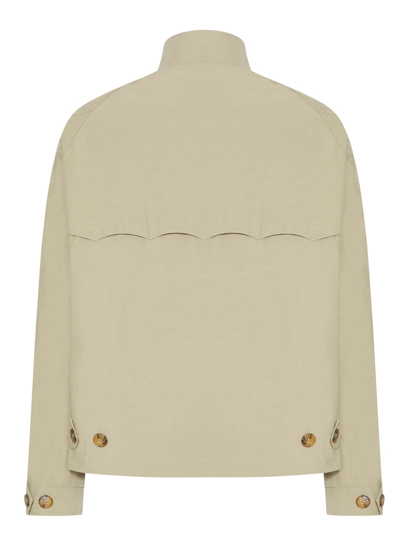 GIACCA G4 HARRINGTON IN MISTO COTONE