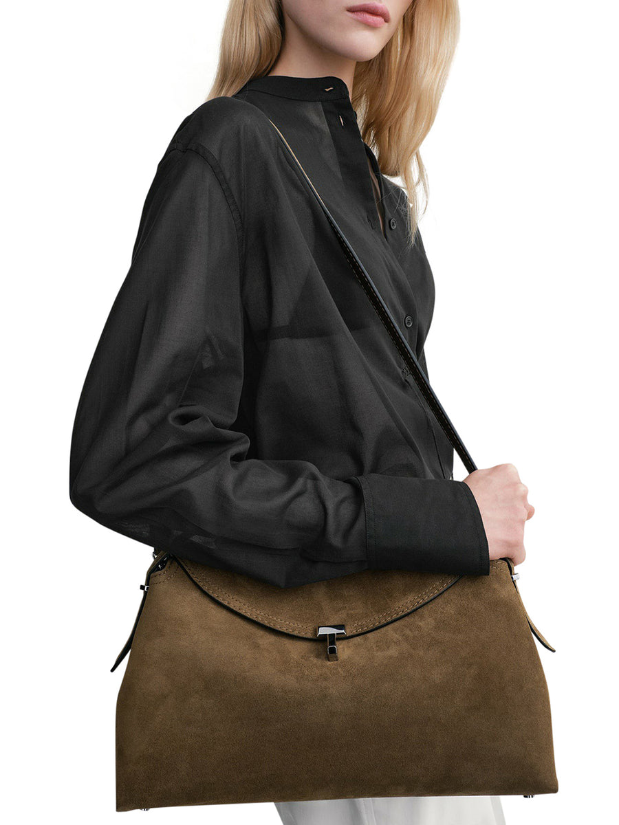 T-LOCK SUEDE TOP HANDLE - Image 4