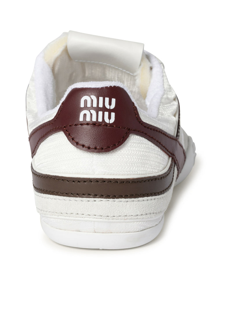 SNEAKERS GYMNASIUM IN TESSUTO TECNICO E PELLE SCAMOSCIATA