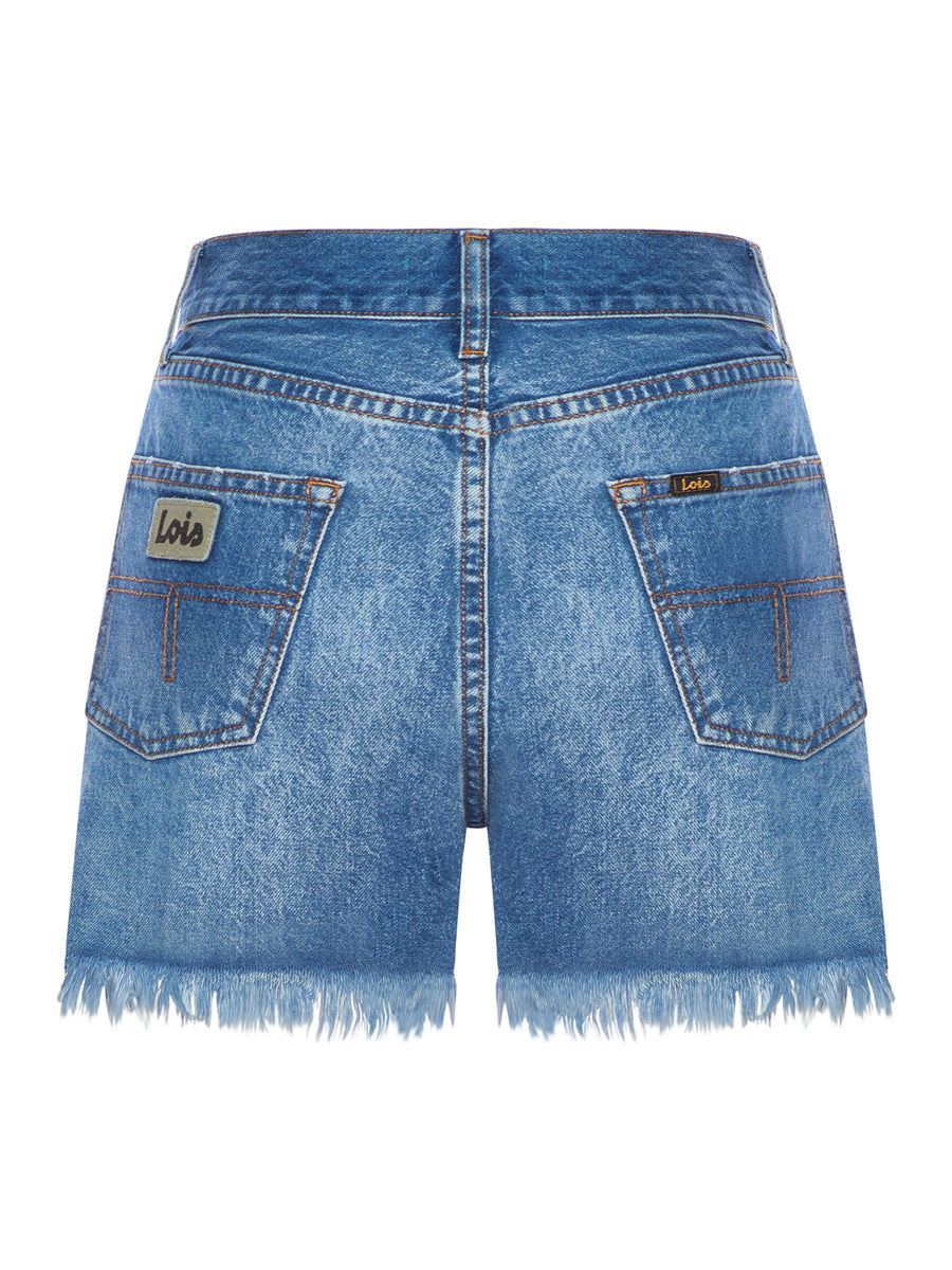 Vetinee Giacca Jeans Donna Con Orlo Sfrangiato – Denim Lungo, Tasche Funzionali E Abbottonatura Classica