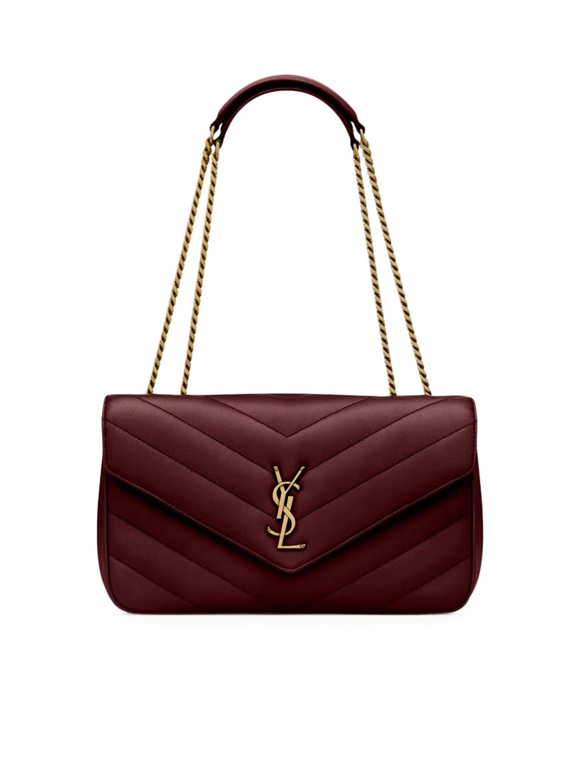 LOULOU MEDIUM IN PELLE DI AGNELLO TRAPUNTATA