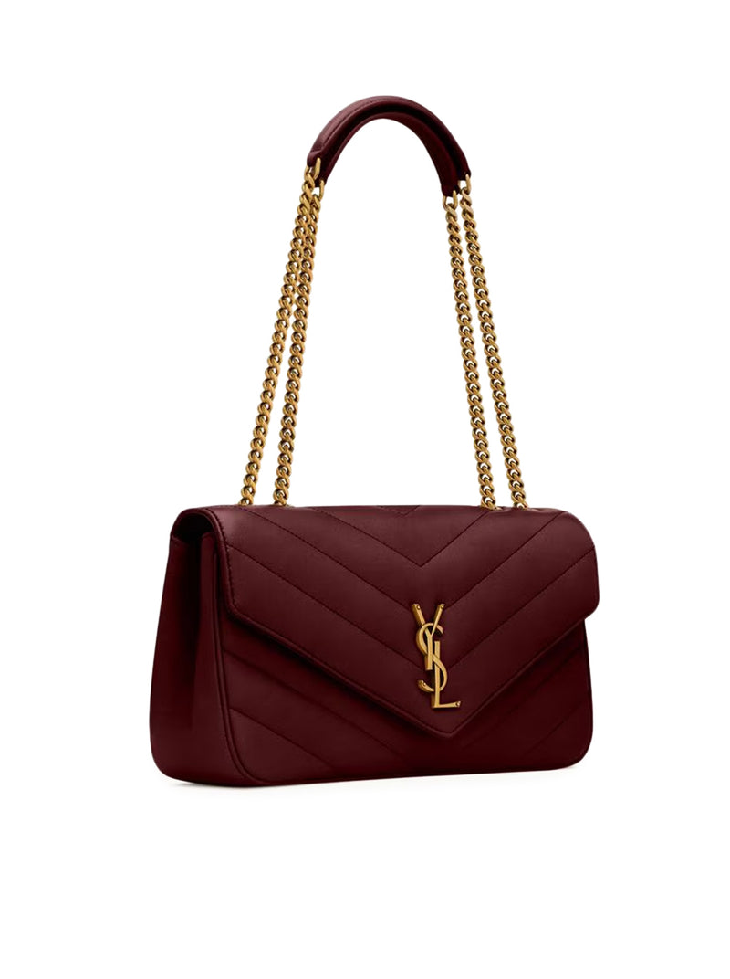 LOULOU MEDIUM IN PELLE DI AGNELLO TRAPUNTATA