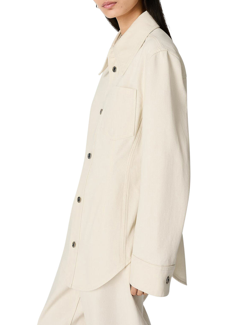 CAMICIA IN DENIM CON LAVAGGIO STONE