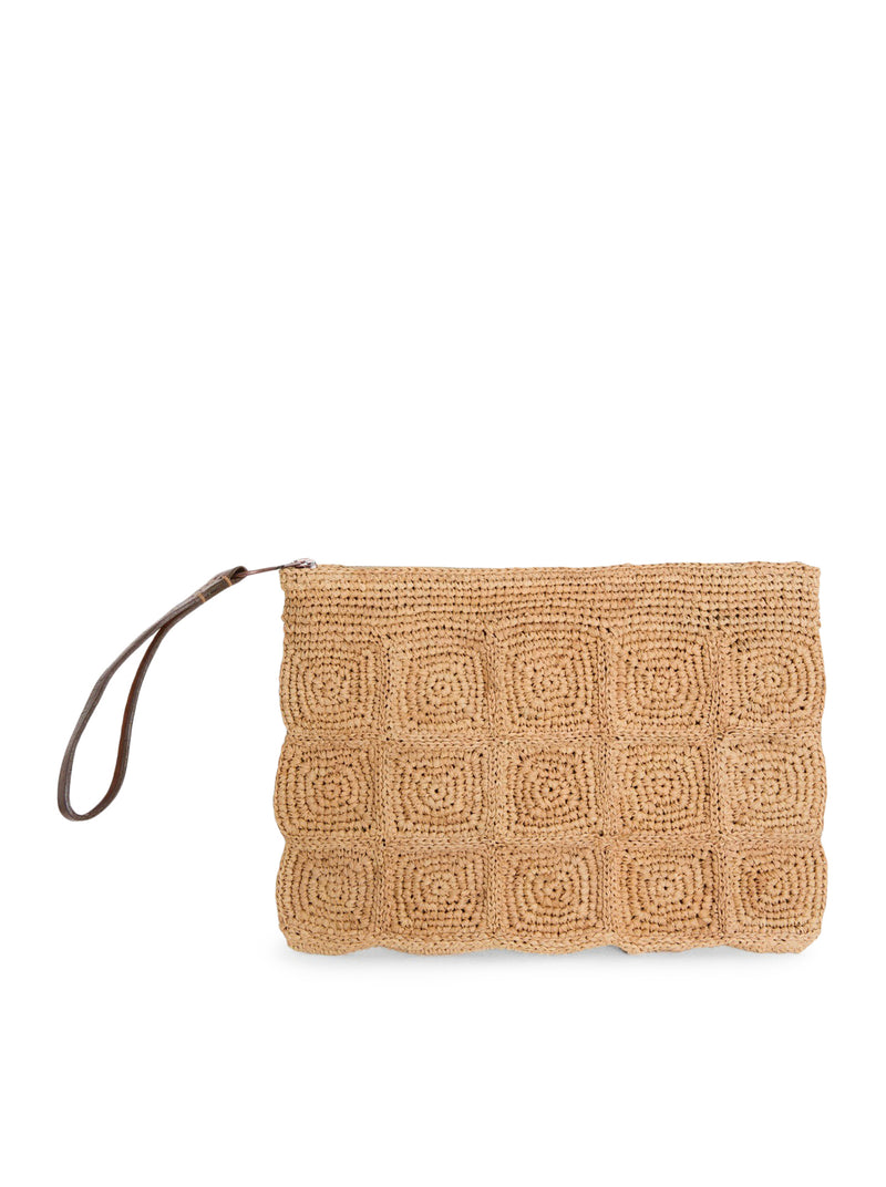 CLUTCH IN RAFIA TANALA