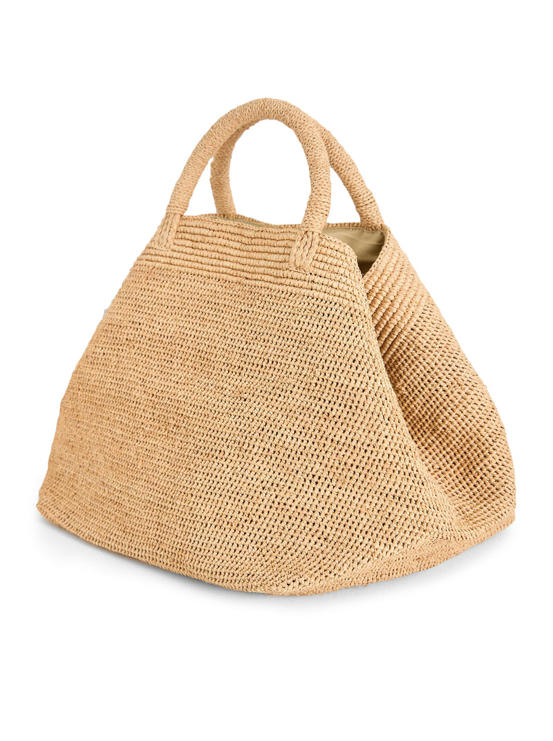 BORSA IN RAFIA VANILLA