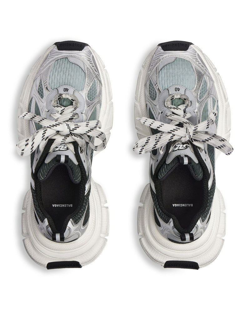 SNEAKER 3XL GRADIENT DA UOMO IN NERO/GRIGIO/BIANCO
